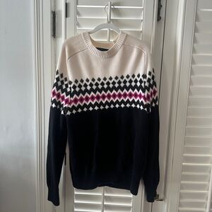 Rag and Bone cream and black sweater